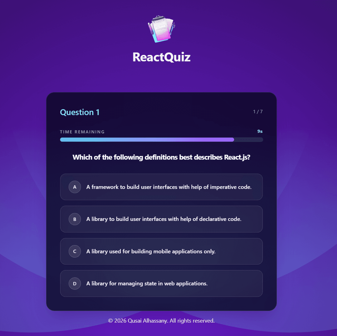 React-Quiz